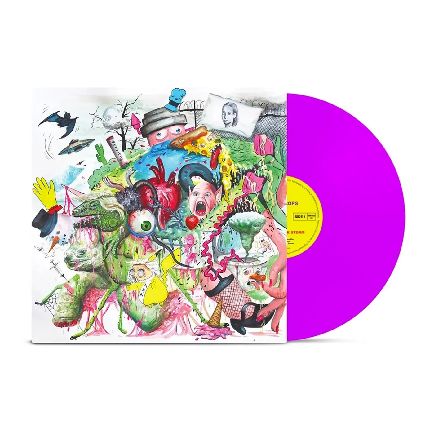 Tropical Fuck Storm Braindrops LP (Neon Violet Vinyl)