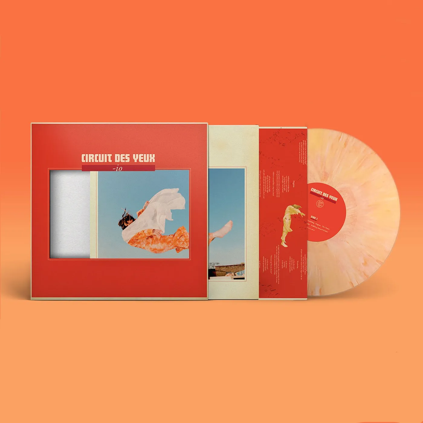 Circuit des Yeux -io LP (Orange Marble Creamsicle) (Vinyl)