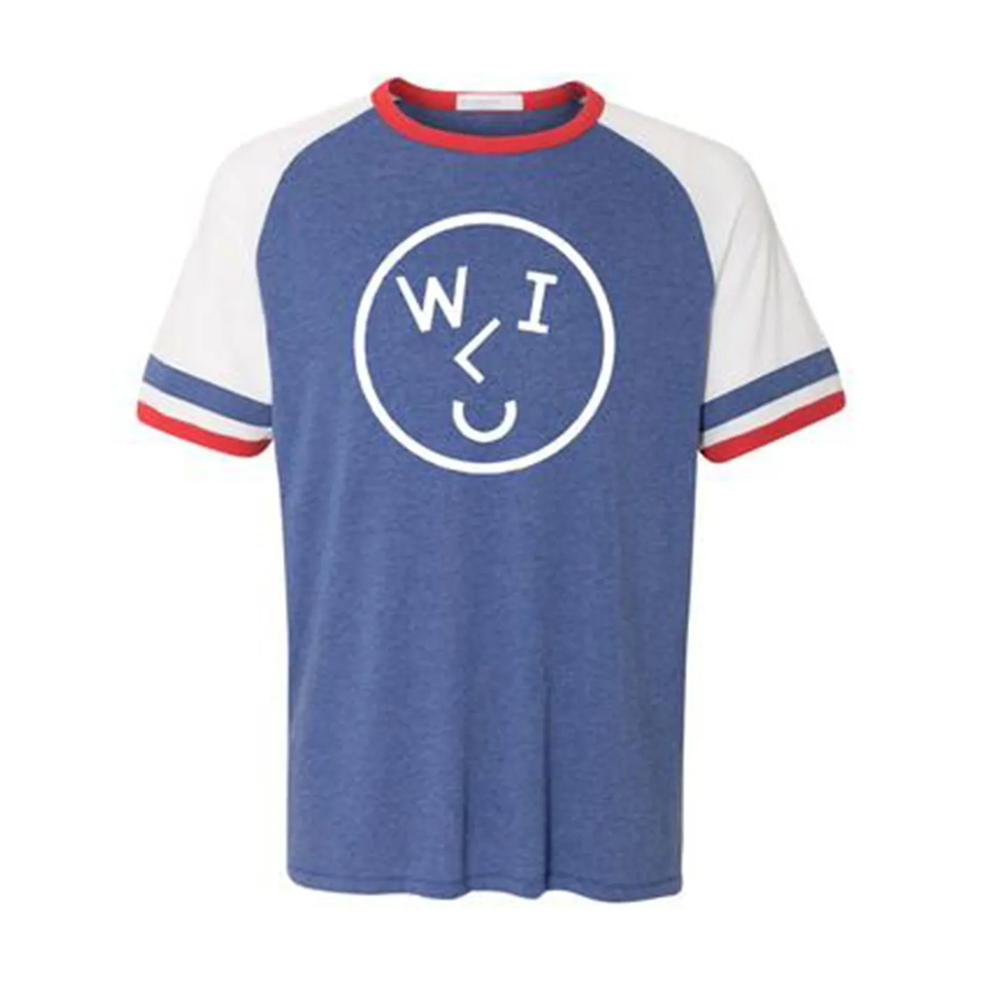 Wilco Smile Ringer T-Shirt (Blue/White)