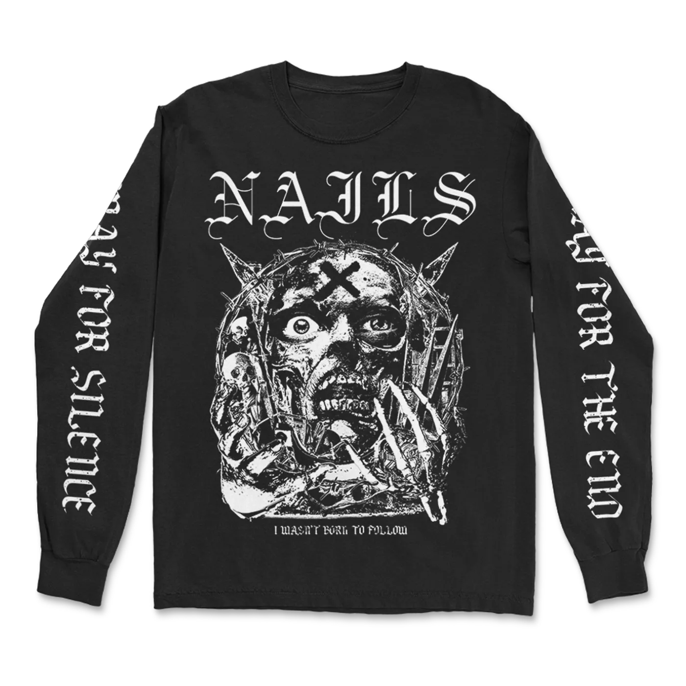 Nails Born To Follow Long Sleeve (Black)