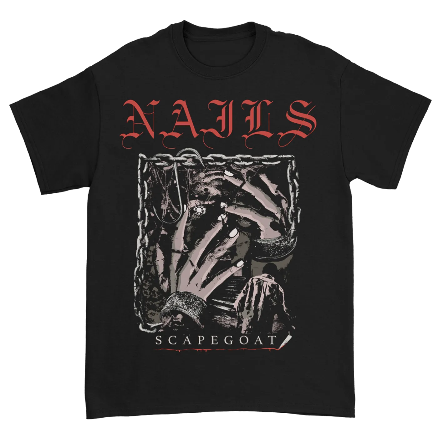 Nails Scapegoat T-Shirt (Black)
