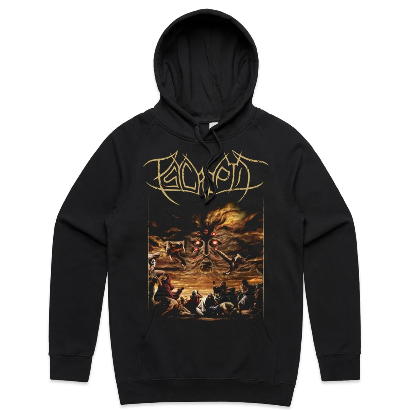 Psycroptic The Watcher Of All Pullover Hoodie (Black)