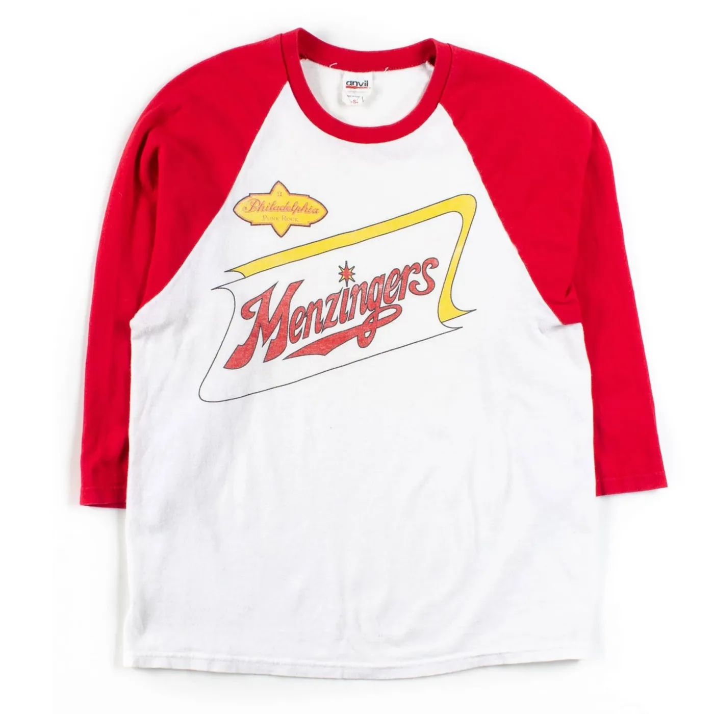 The Menzingers Philadelphia Punk Rock Raglan (Red/White)