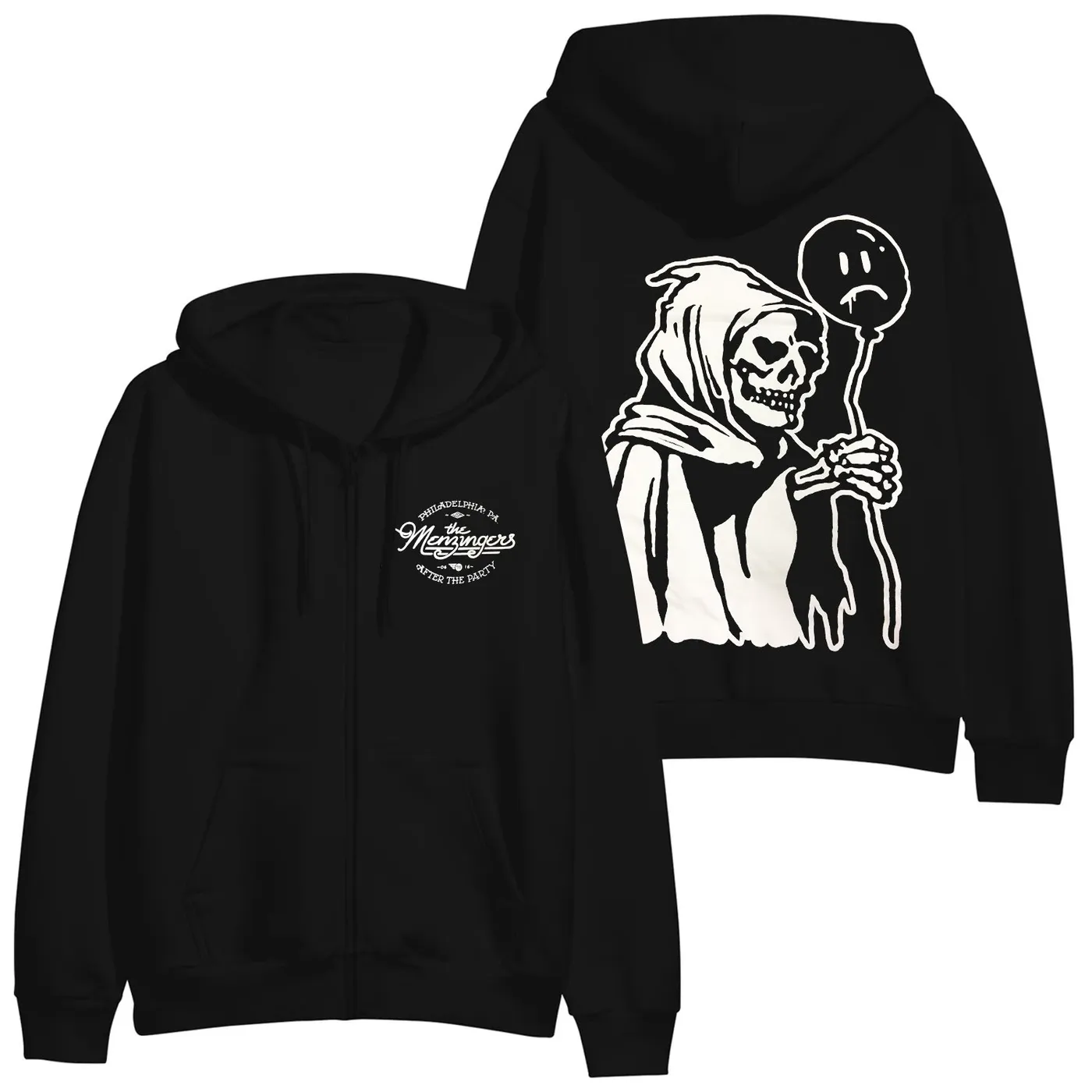 The Menzingers After The Party Zip Up Hoodie
