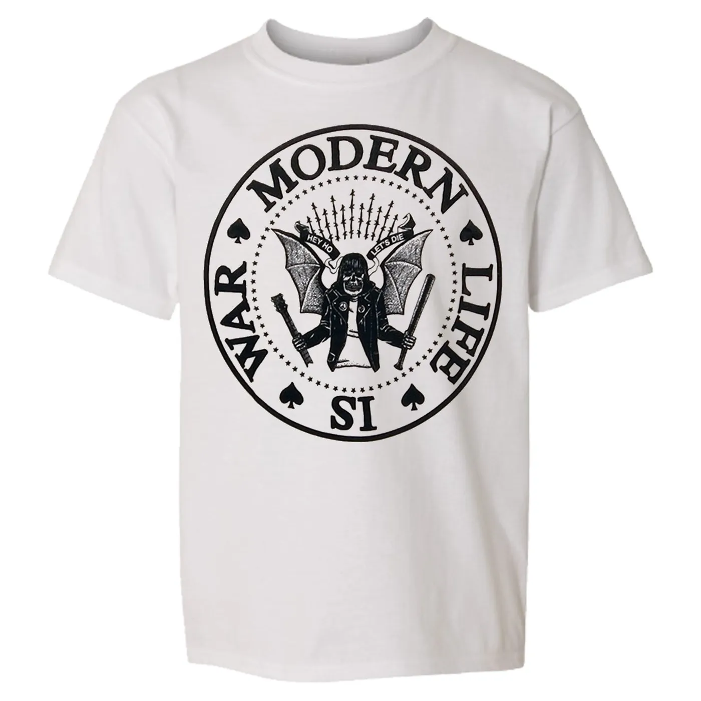 Modern Life Is War Dead Ramones T-Shirt (White)