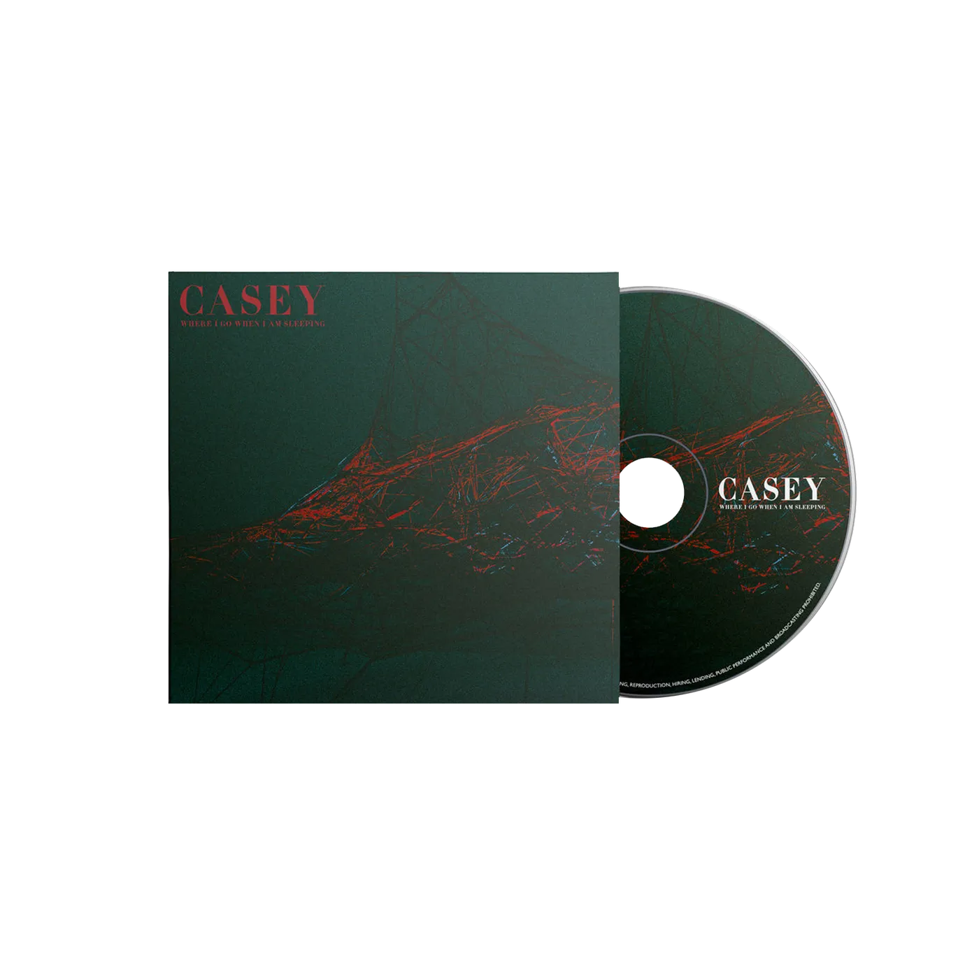 Casey Where I Go When I Am Sleeping CD