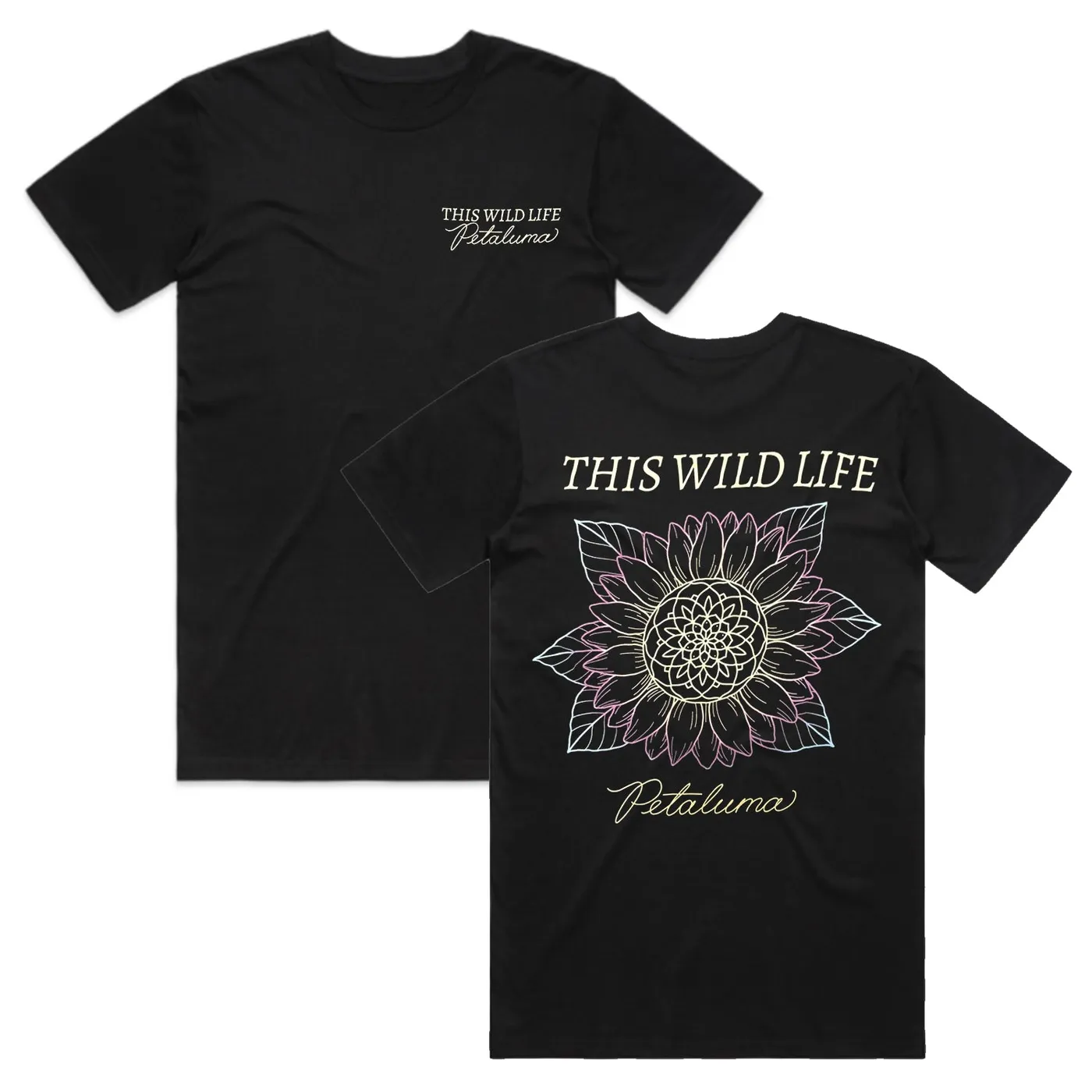 This Wild Life Petaluma T-Shirt (Black)