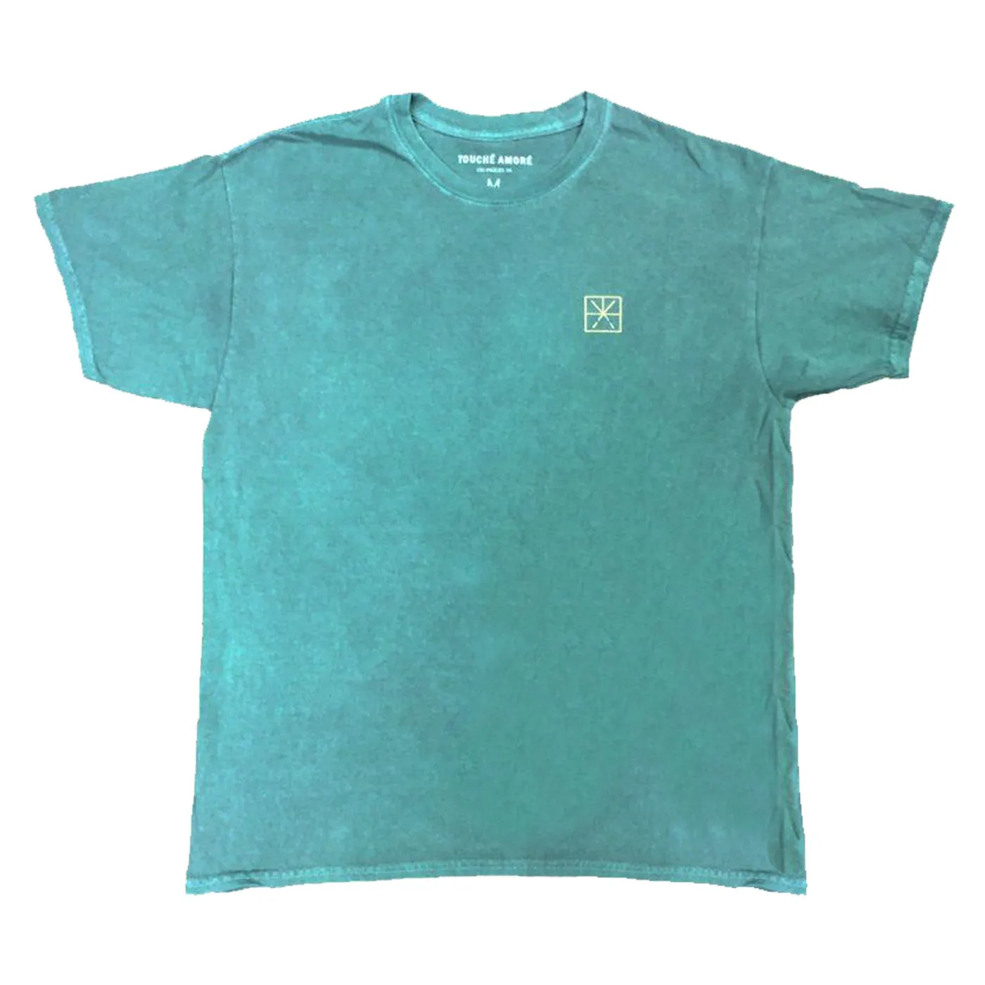 Touché Amoré Embroidered Logo Tee (Heather Green)