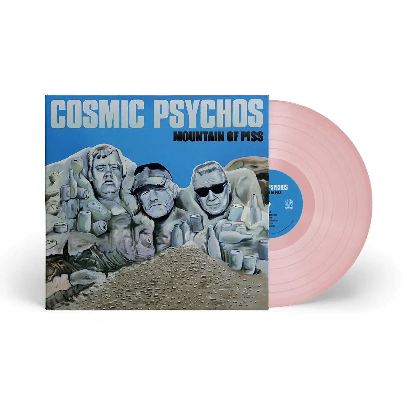 Cosmic Psychos Mountain Of Piss LP (Powder Pink) (Vinyl)