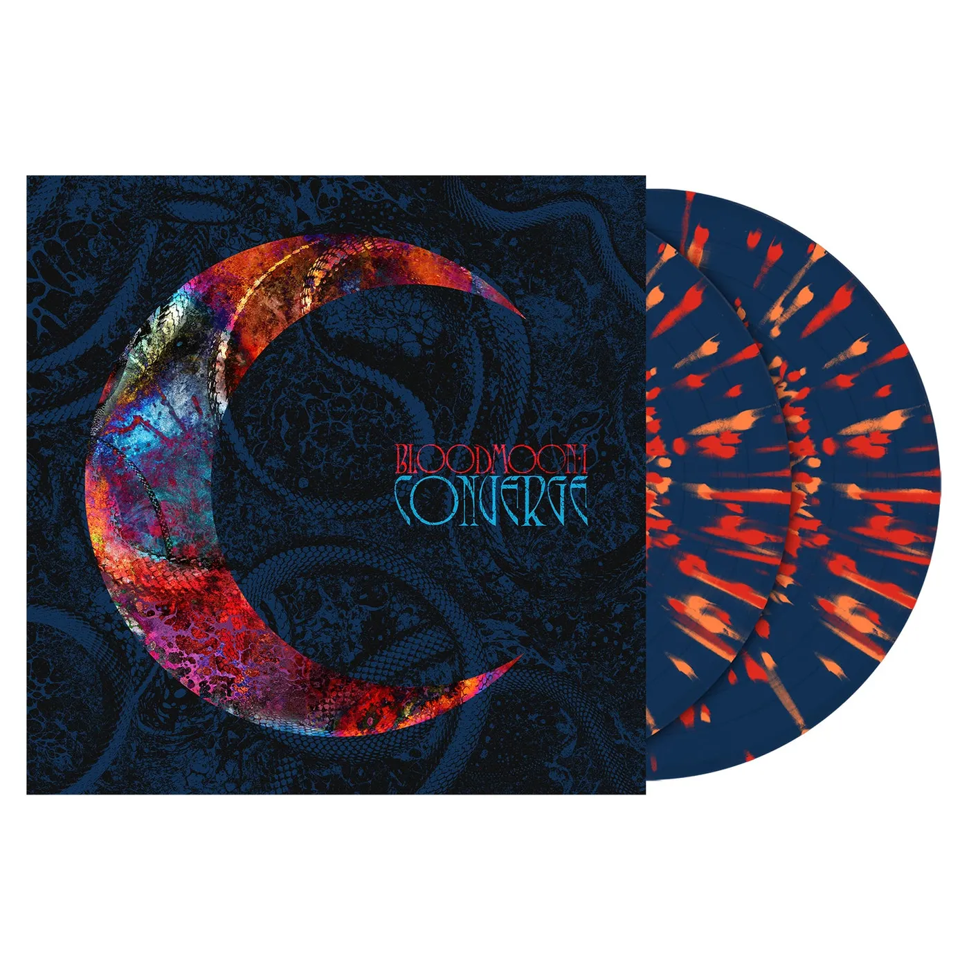 Converge Bloodmoon: I 2LP (Navy w/ Red & Orange Splatter)