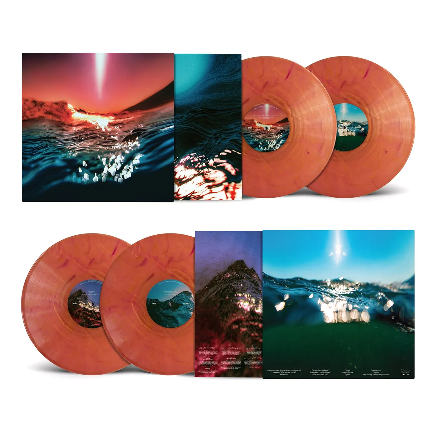 Bonobo Fragments 2LP (Red Marbled - Limited Edition)