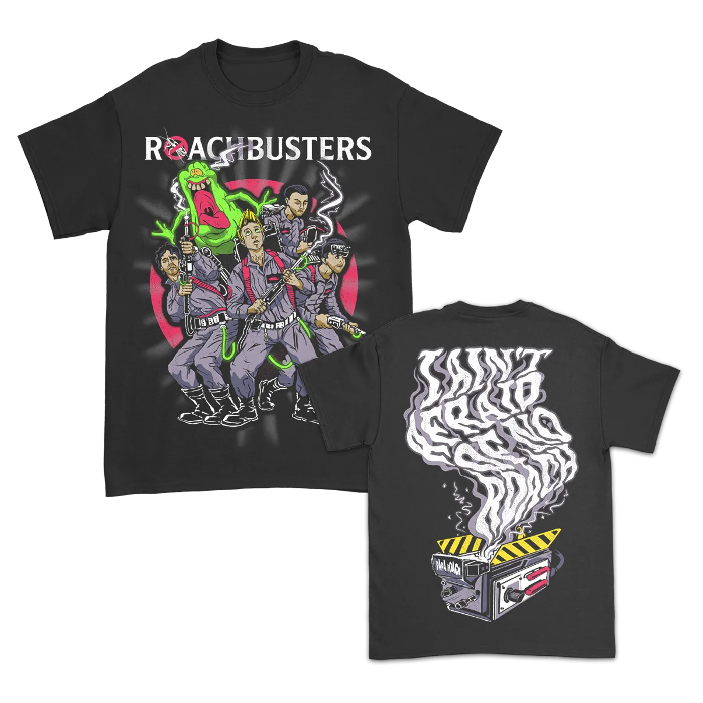 Papa Roach Roachbusters Tshirt (Black)