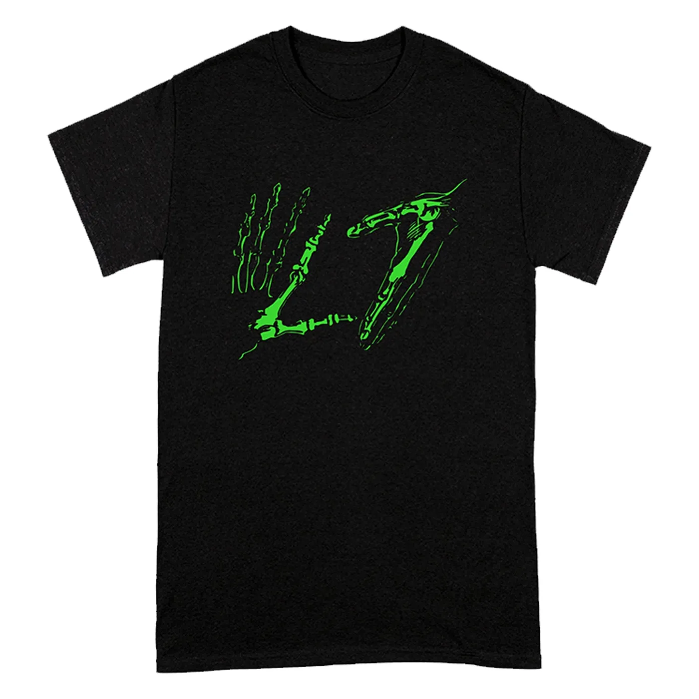 L7 Green Skele Hands (Black)