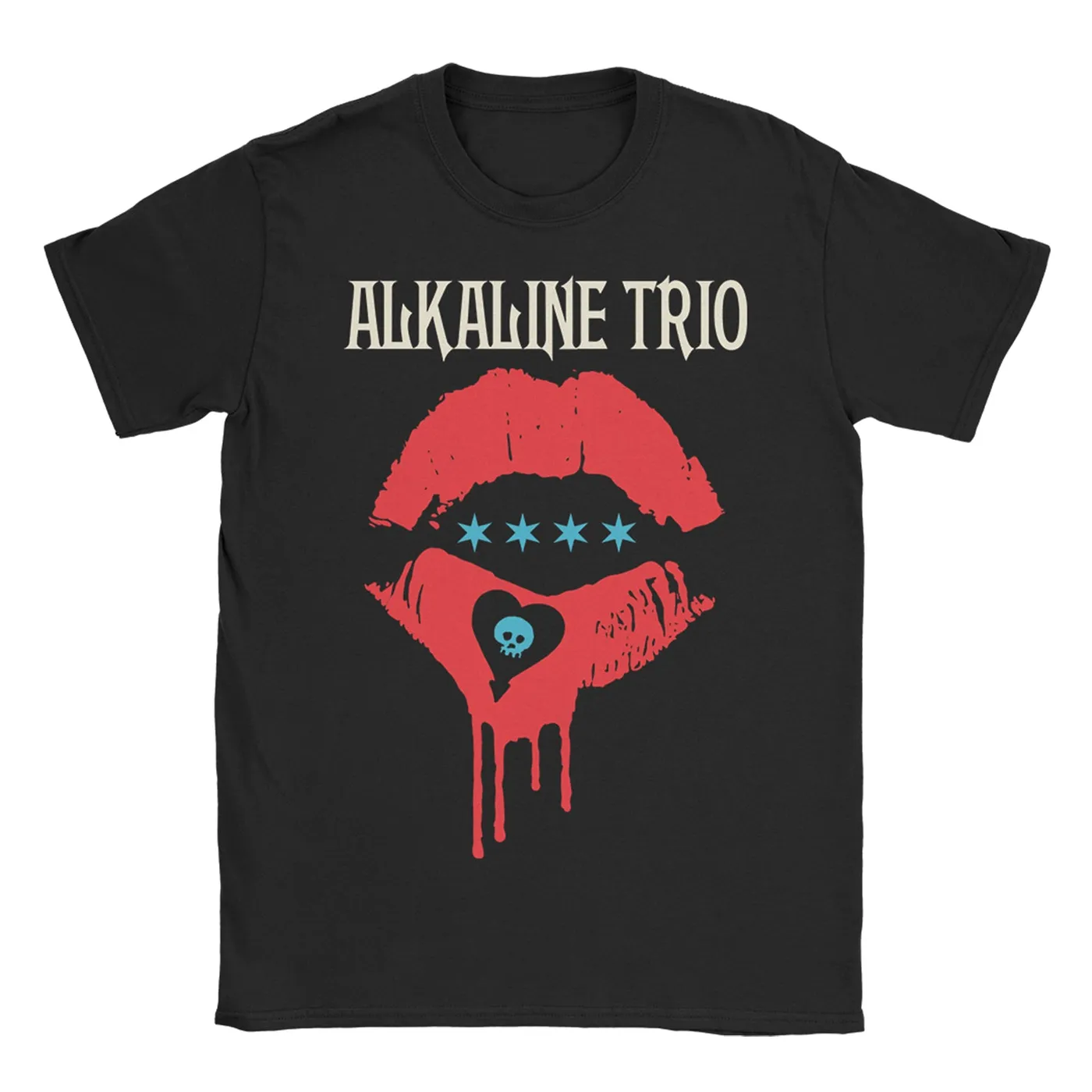 Alkaline Trio Lips T-Shirt (Black)