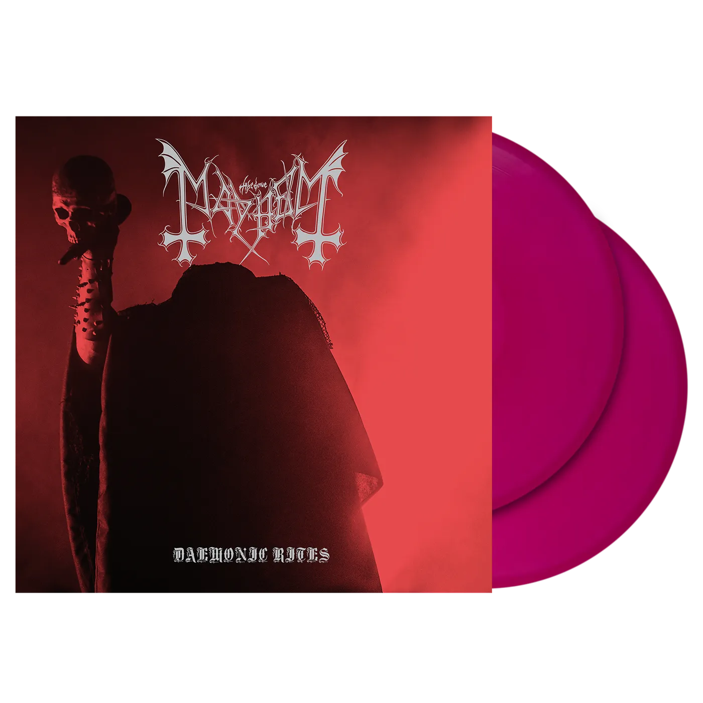 Mayhem Daemonic Rites 2LP (Transparent Magenta Vinyl)