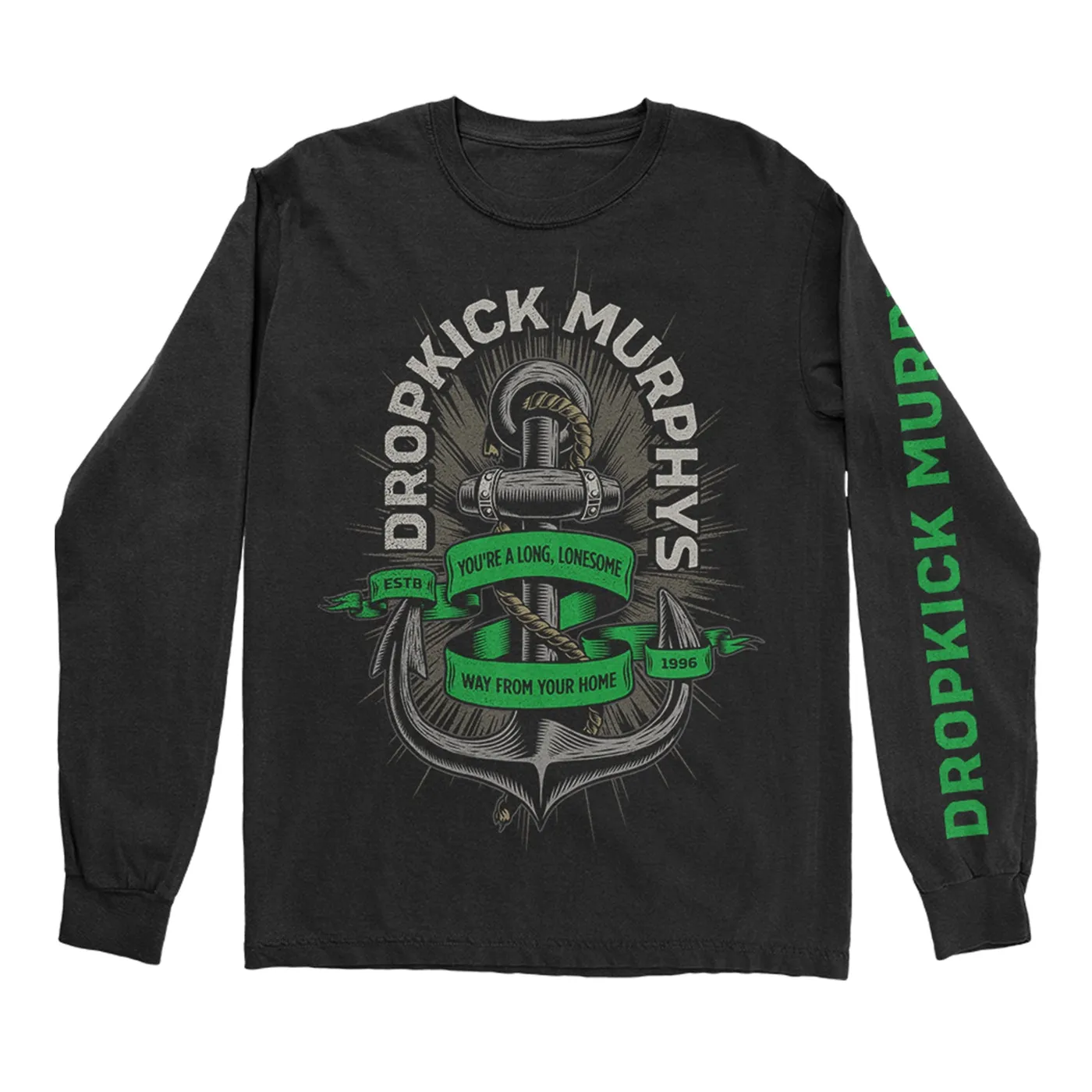 Dropkick Murphys Lonesome Anchor Longsleeve (Black)