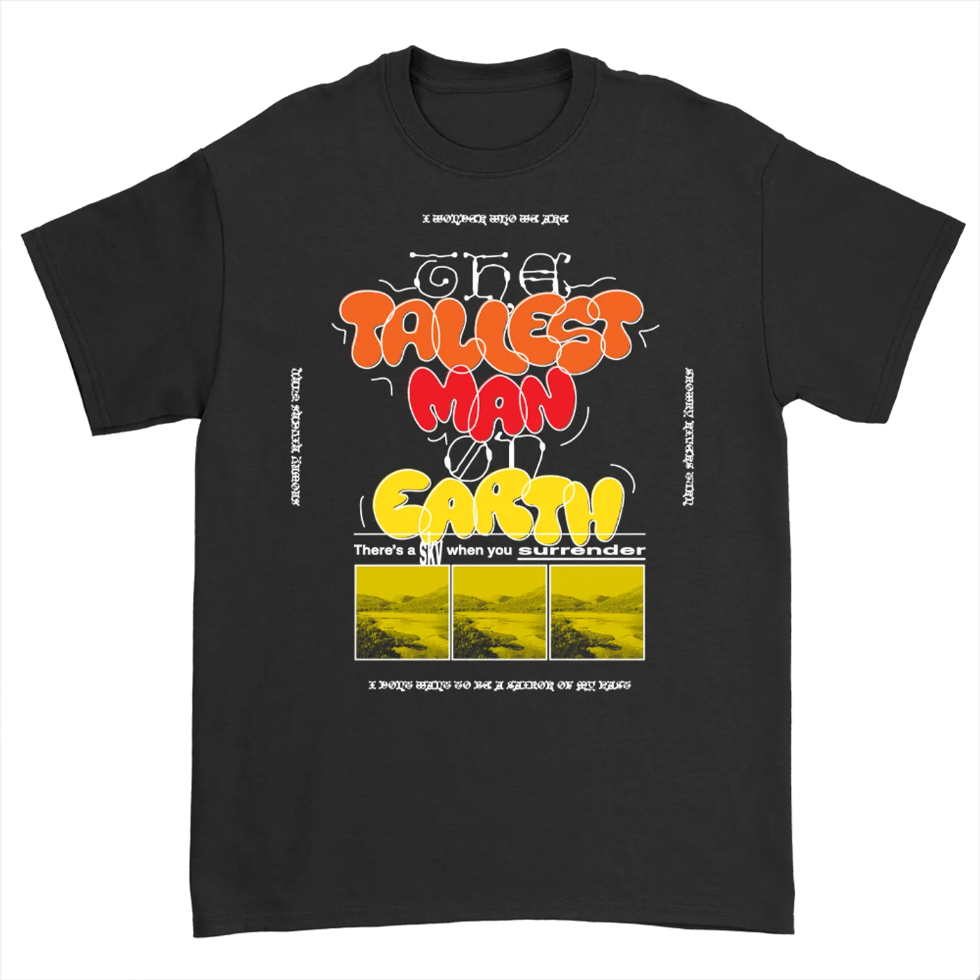 The Tallest Man On Earth Surrender T-Shirt (Black)