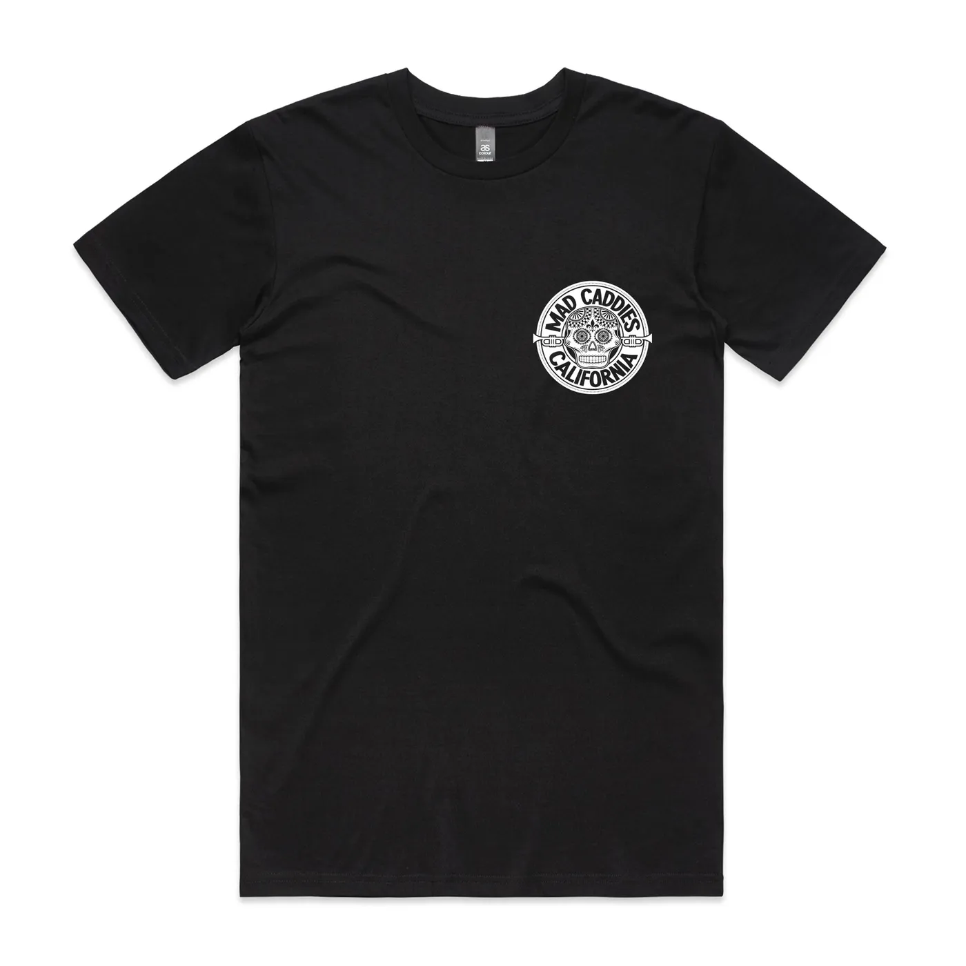 Mad Caddies Logo Pocket Tee (Black)