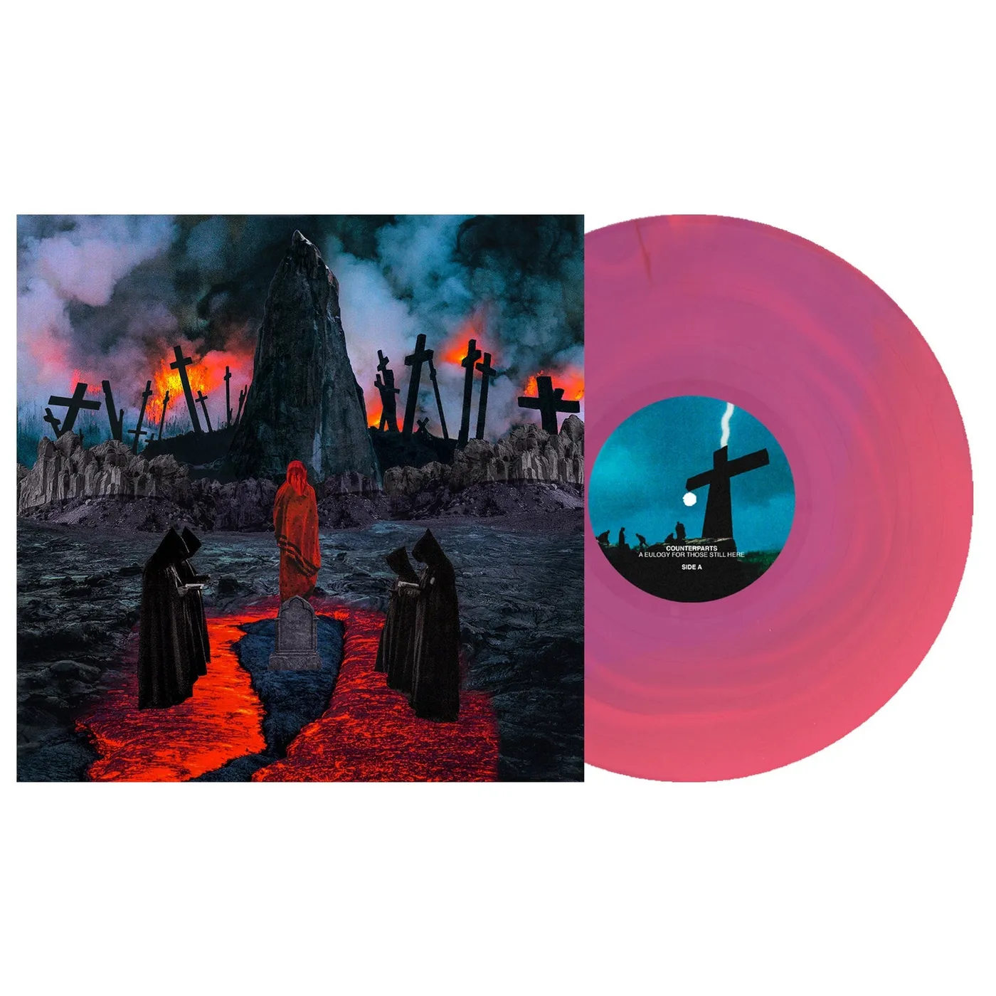 Counterparts A Eulogy For Those Still Here LP (Purple & Pink Galaxy Vinyl)