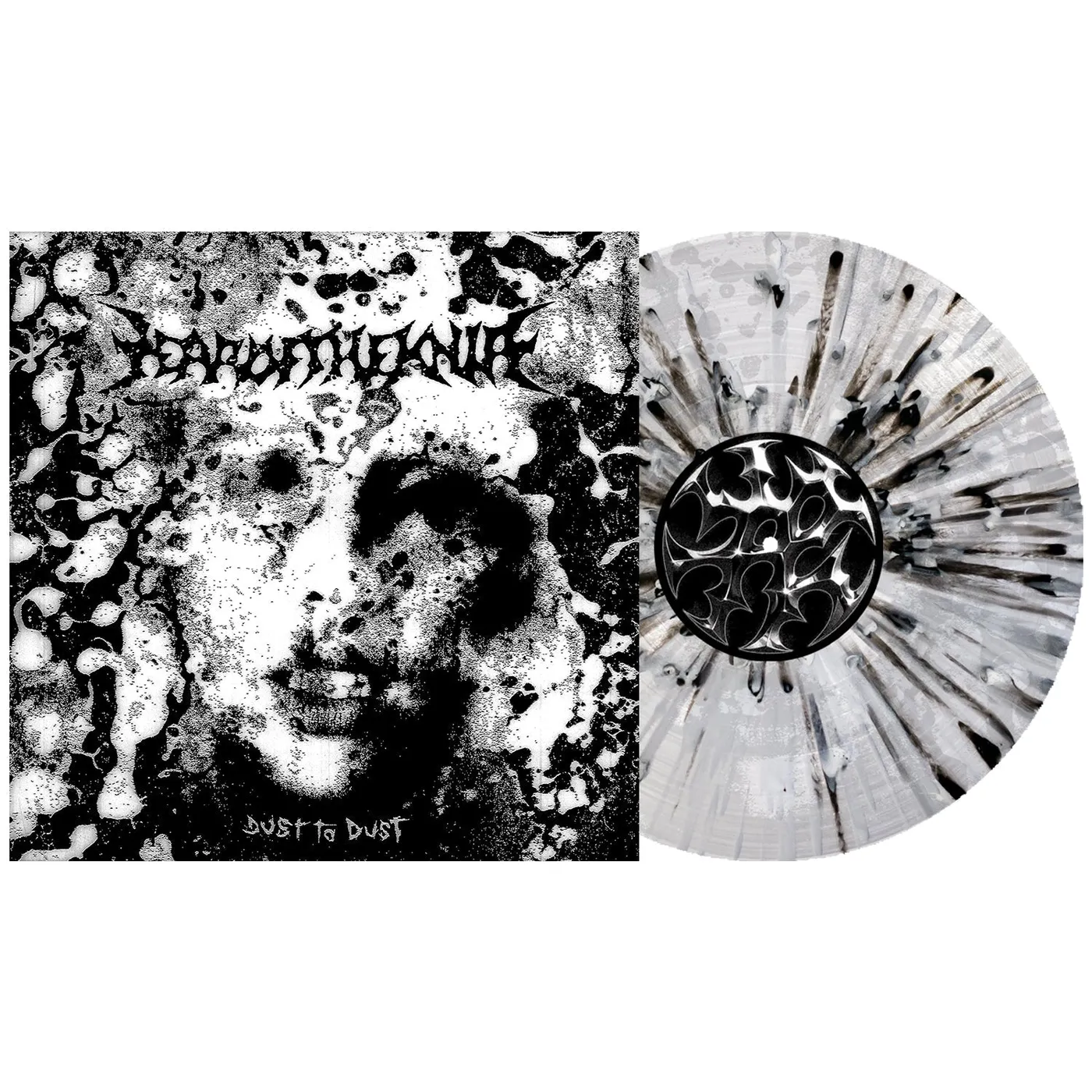 Year of the Knife Dust To Dust 12" Vinyl (Clear w/ Black & White Splatter)