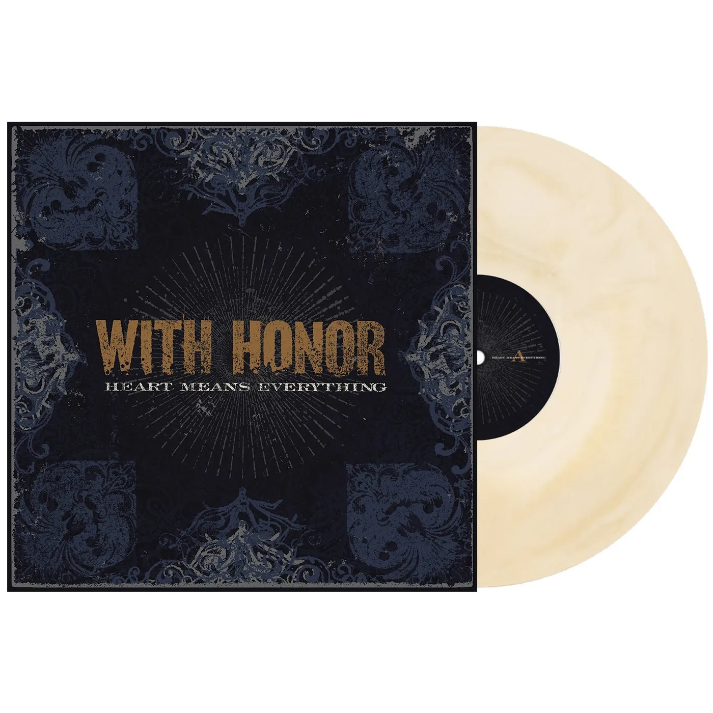 With Honor Heart Means Everything 12" Vinyl (Gold/White Galaxy)