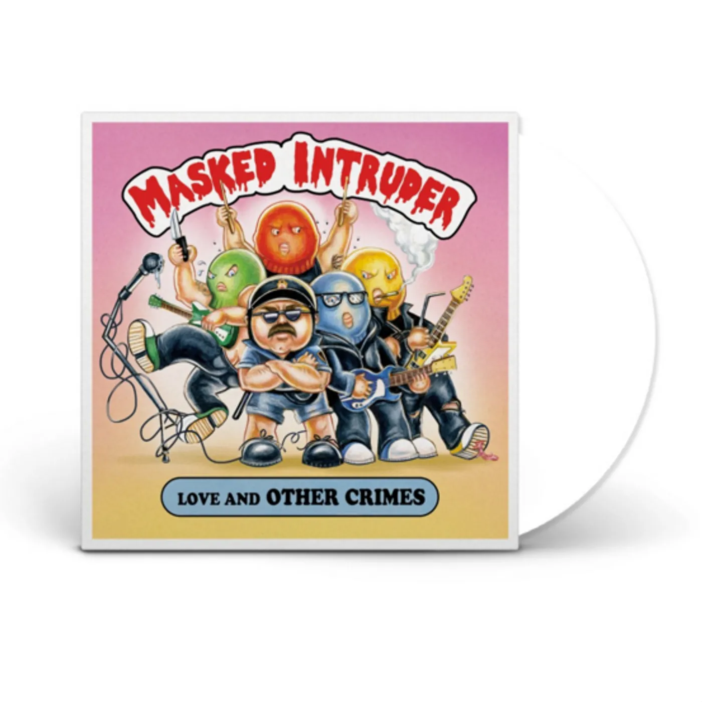 Masked Intruder Love And Other Crimes (12" White Vinyl)