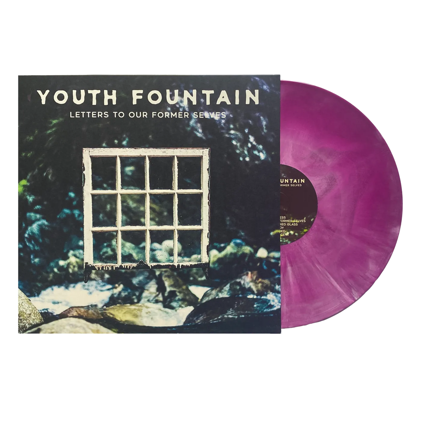 Youth Fountain Letters To Our Former Selves LP (Purple & White Galaxy Vinyl)