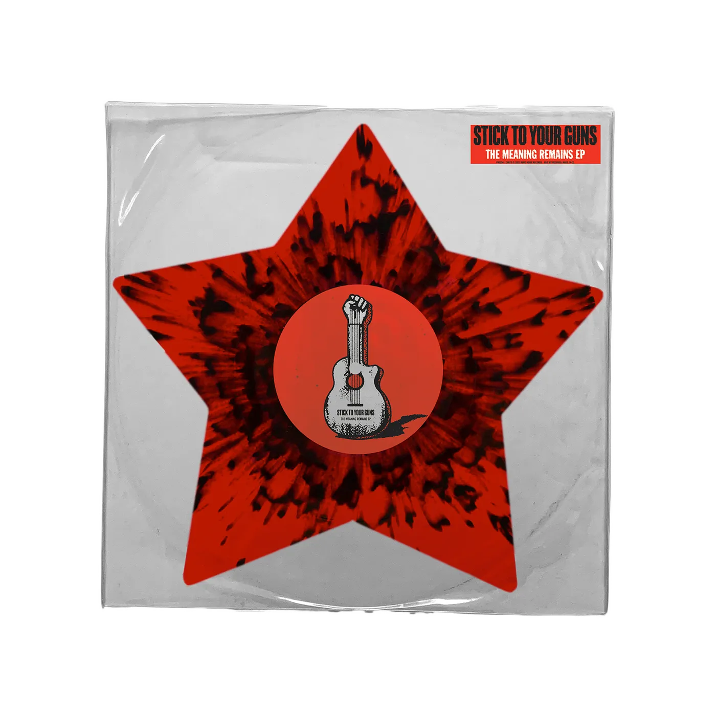 Stick To Your Guns The Meaning Remains EP (Blood Red w/ Black Splatter Star Shaped Vinyl)