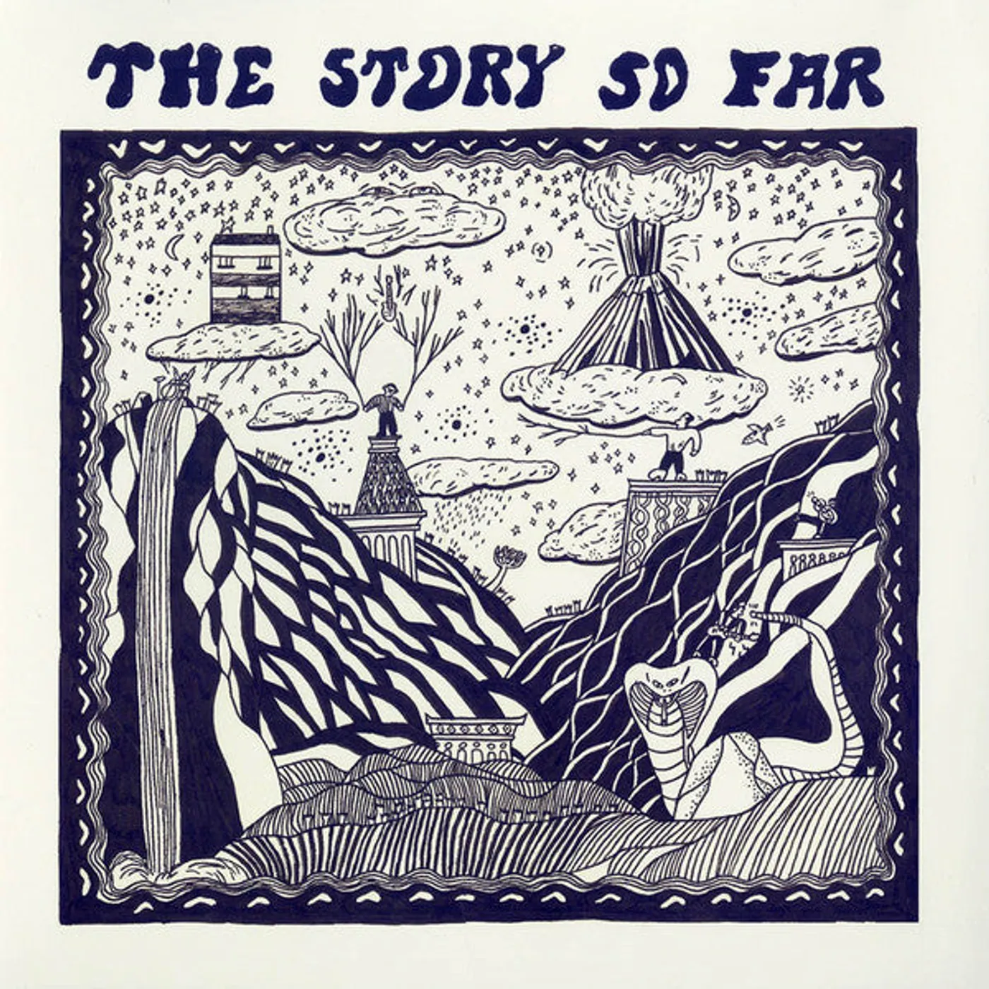 The Story So Far 12" Vinyl The Story So Far (half cream, half translucent blue Gatefold)