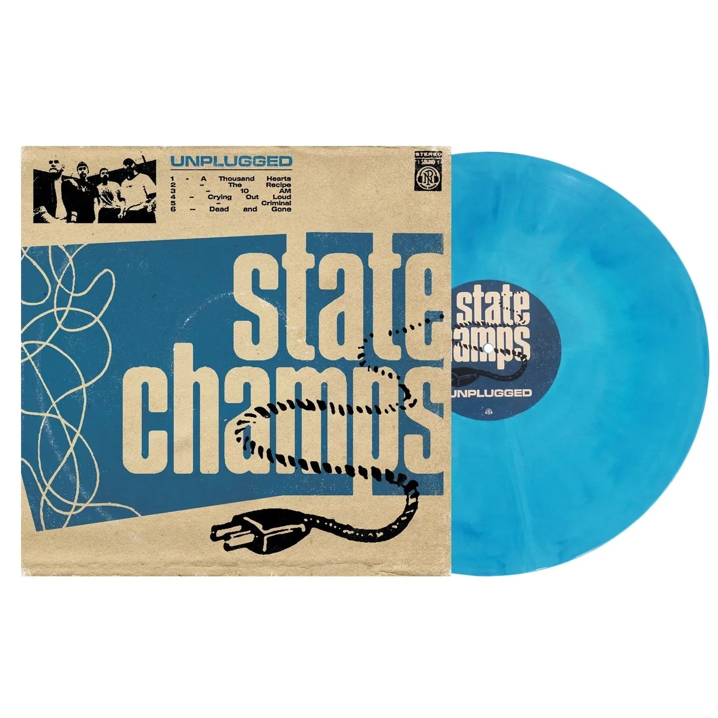 State Champs Unplugged LP (Blue & Bone Galaxy Vinyl)