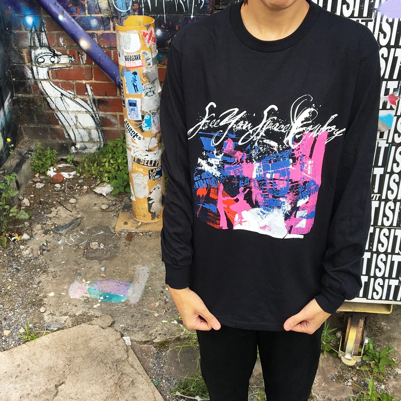 SeeYouSpaceCowboy... Dancefloor Longsleeve (Black)