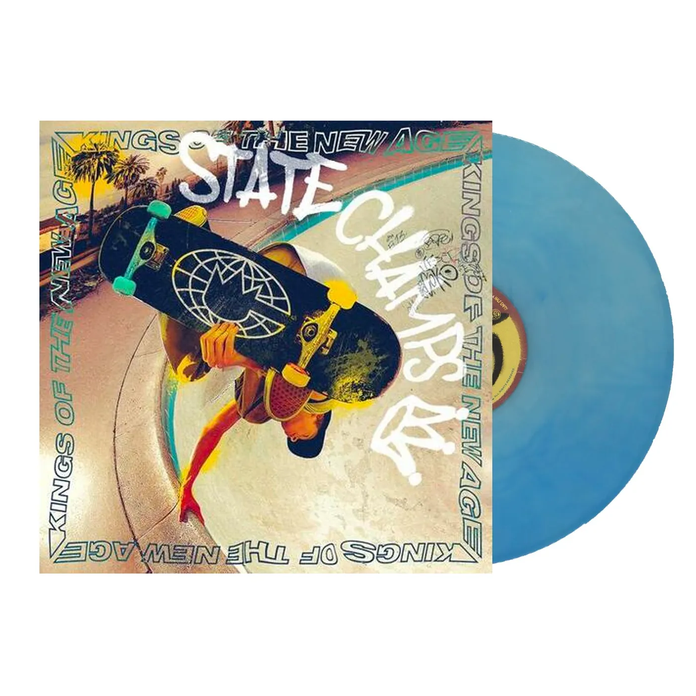 State Champs Kings of the New Age 12" Vinyl (Sea Blue) - Signed