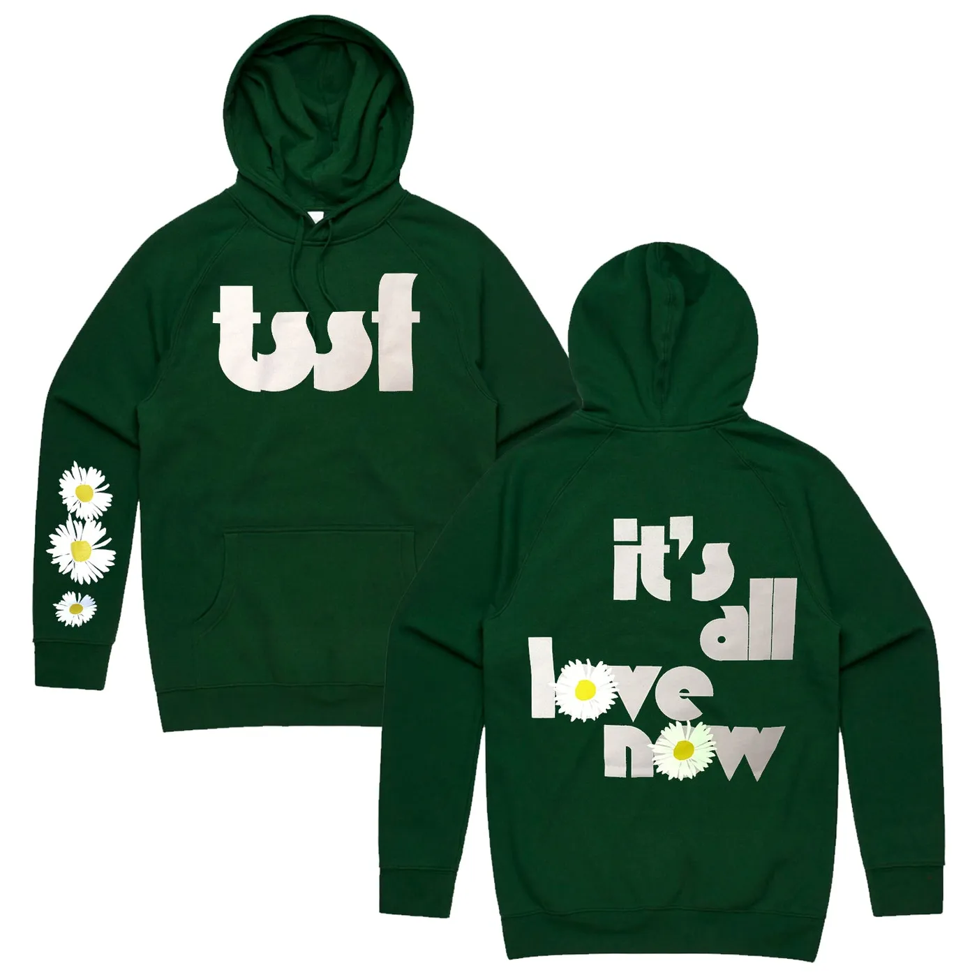 The Story So Far It's All Love Now Hoodie (Forest Green)