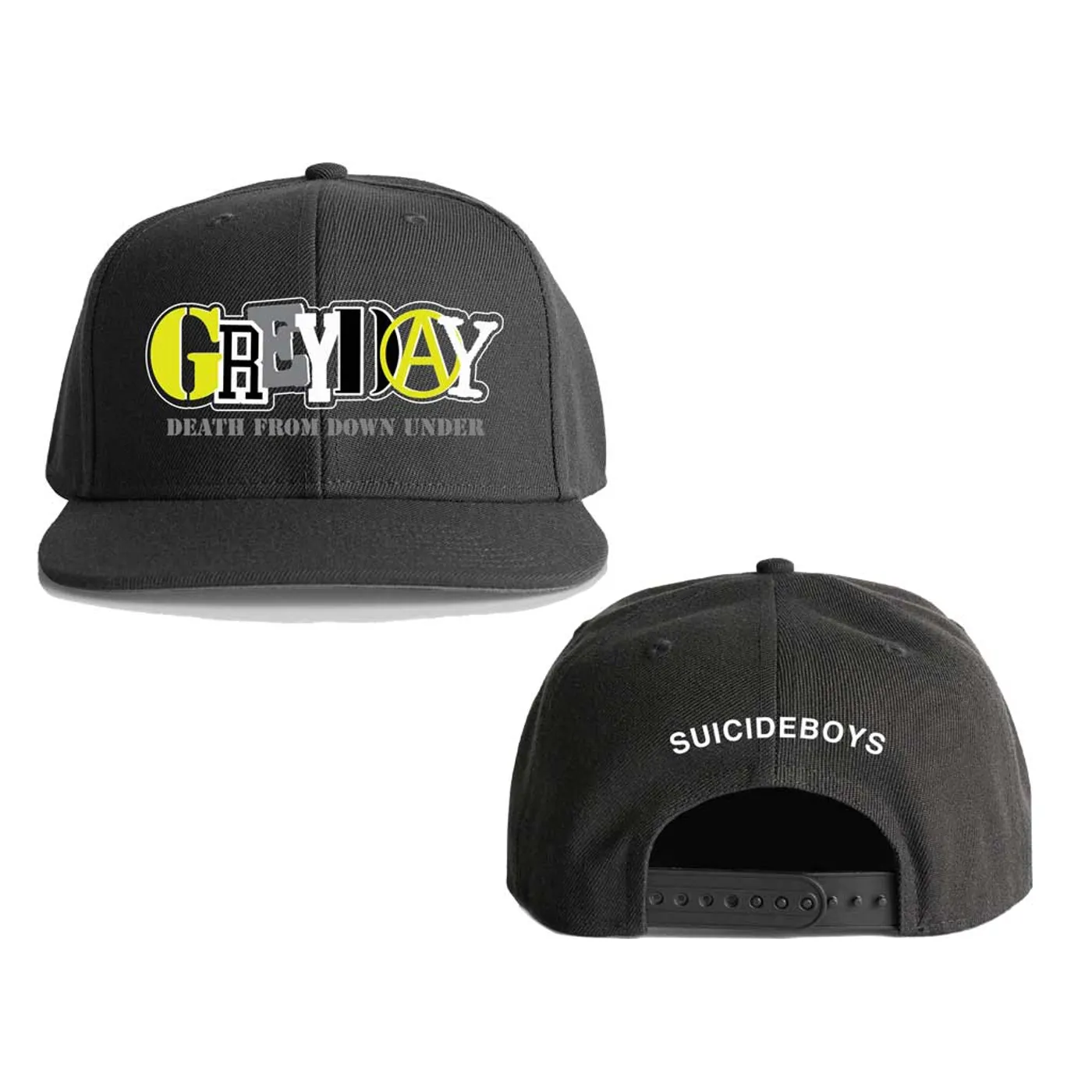 $uicideboy$ Greyday Snapback Hat (Coal)
