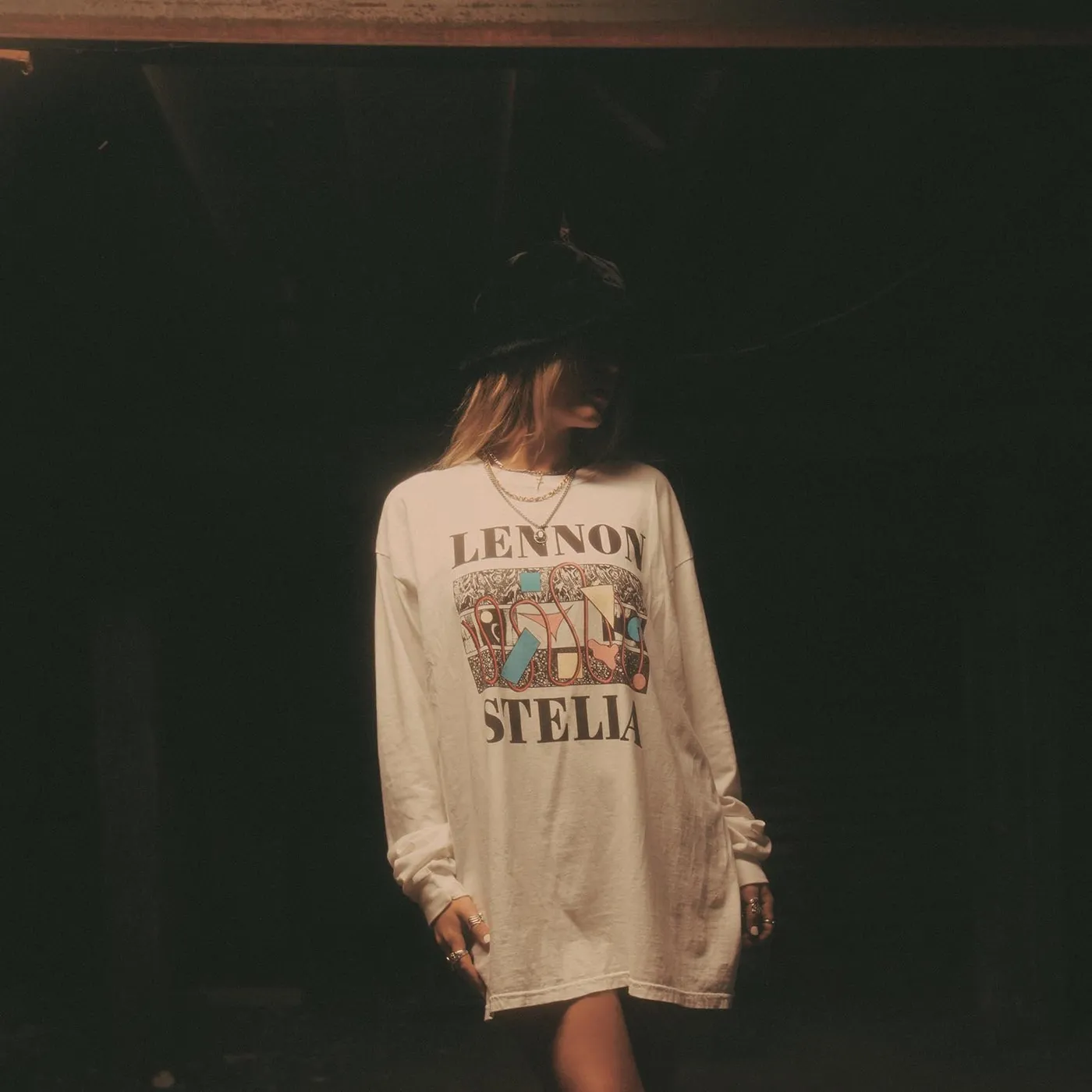 Lennon Stella LS Abstract Long Sleeve Tee + three two one Preorder
