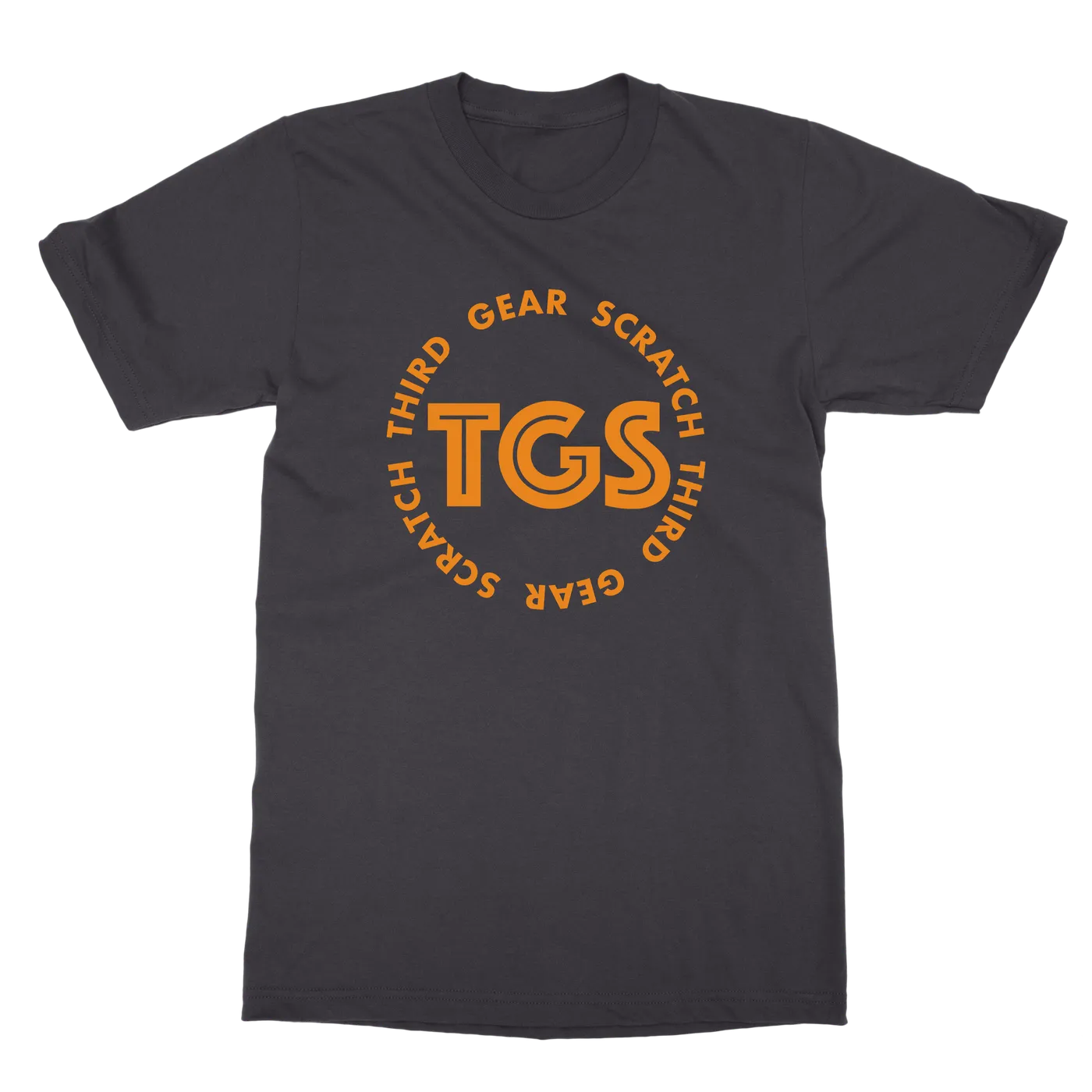 Third Gear Scratch | Logo T-Shirt - Grey