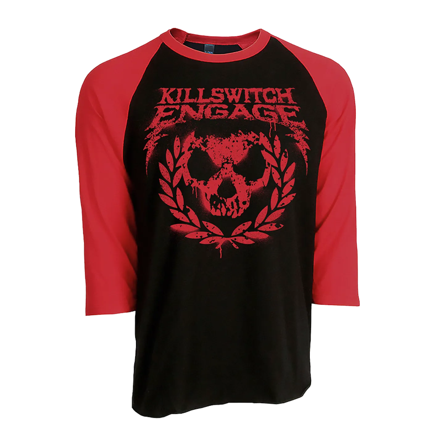 Killswitch Engage | Skull Wreath Raglan T-Shirt