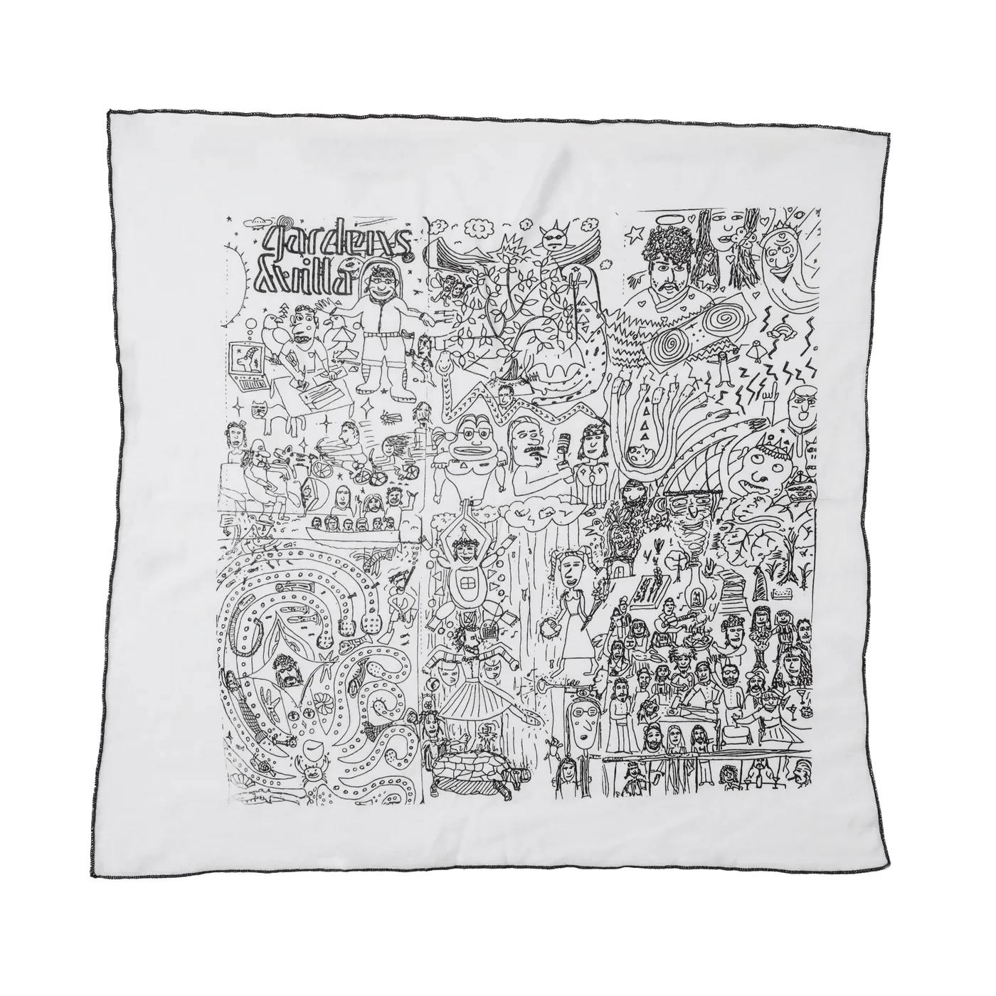 Gardens & Villa | Gordon Von Zilla Presents Album Art Bandana