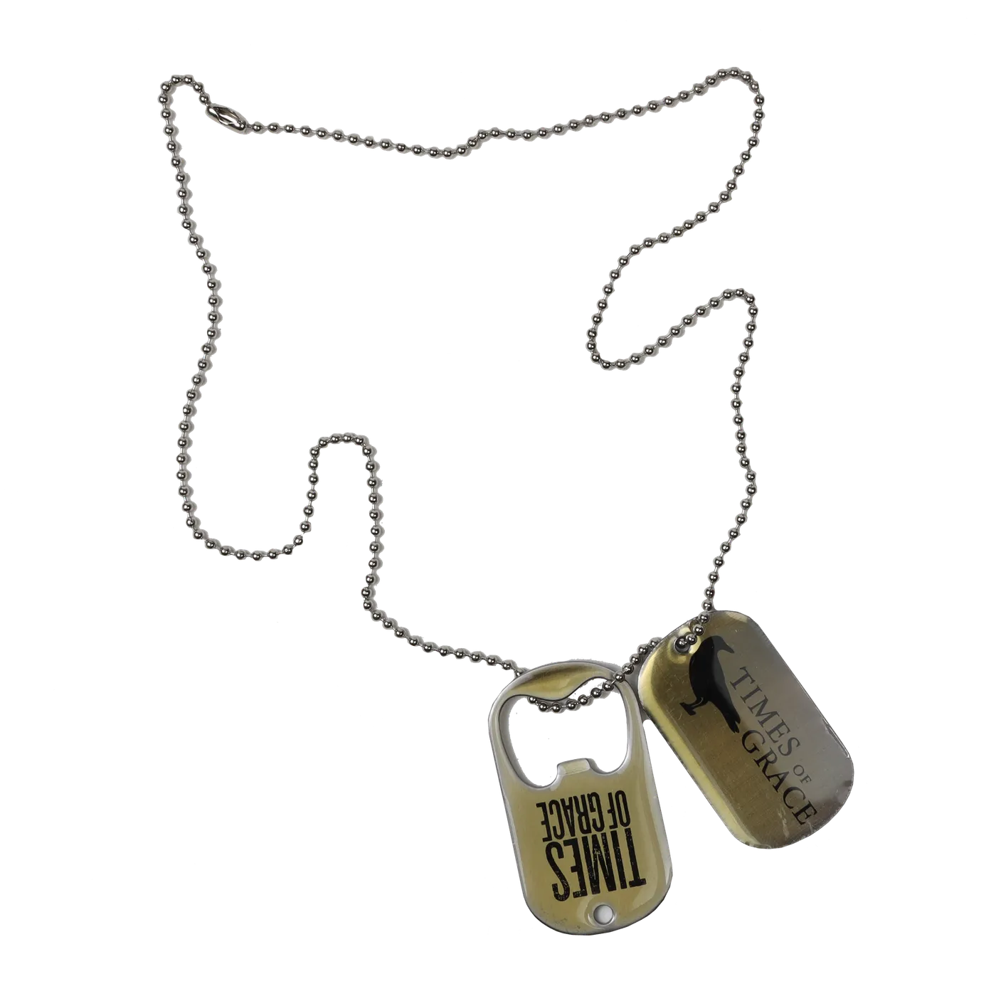 Times Of Grace | Dog Tag Bottle Opener