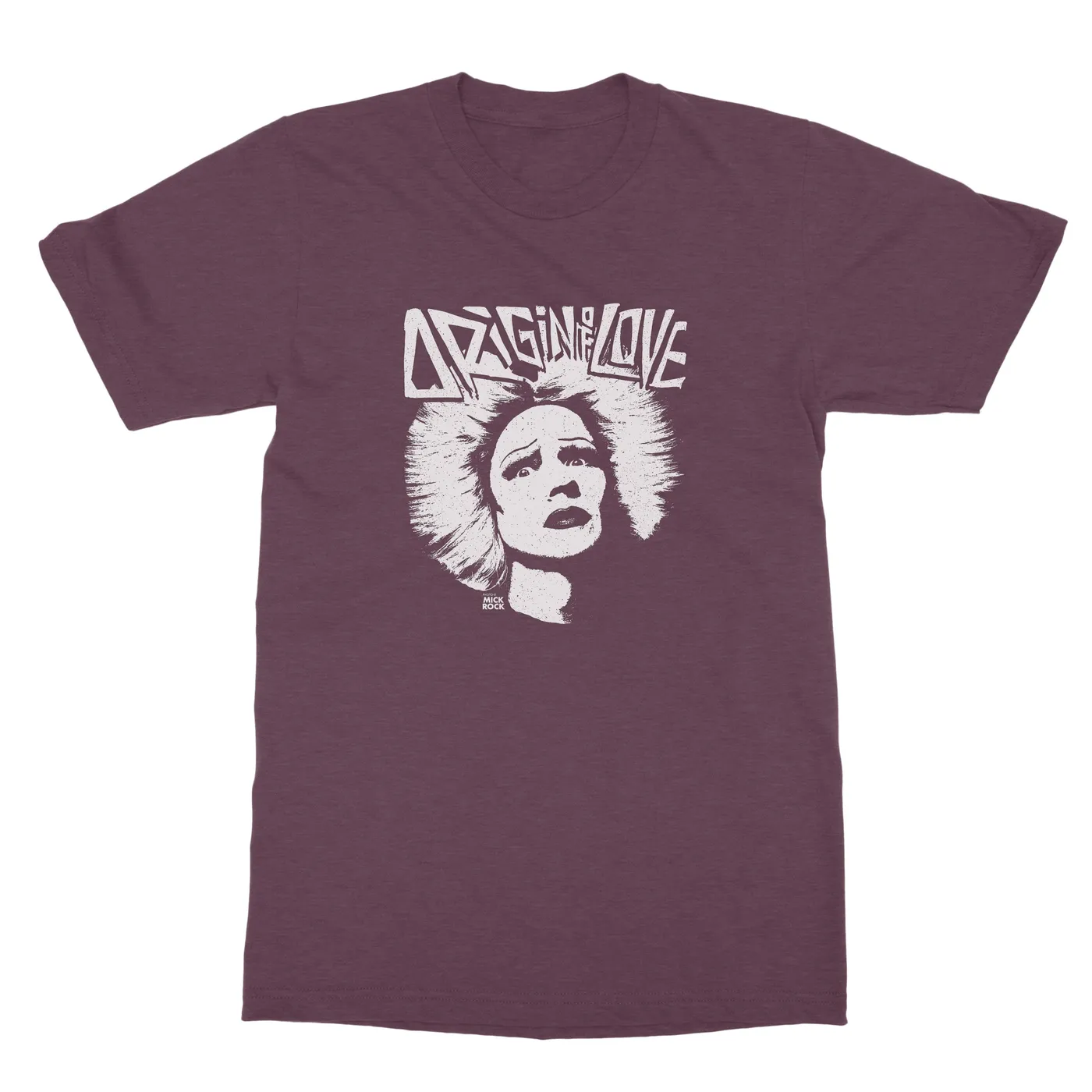 John Cameron Mitchell | Origin Of Love T-Shirt - Maroon