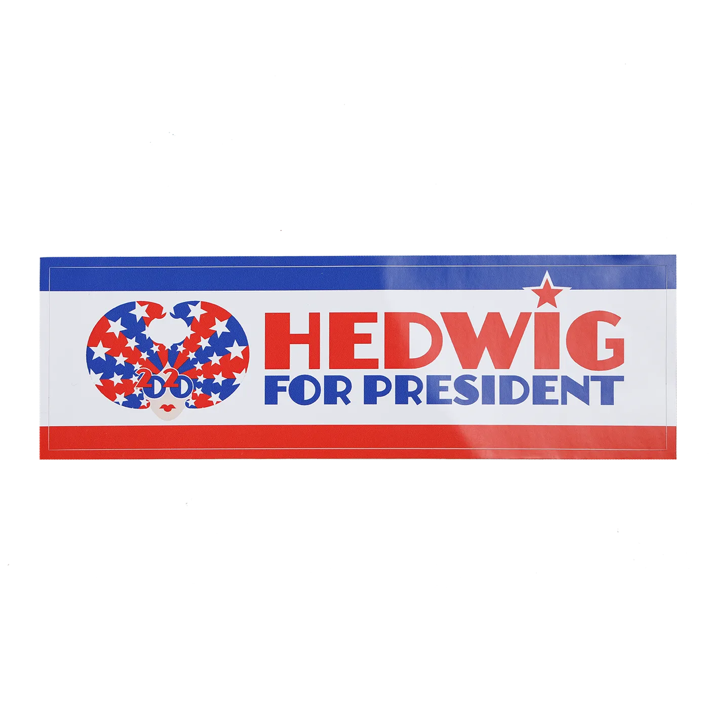 John Cameron Mitchell | Hedwig For President Bumper Sticker