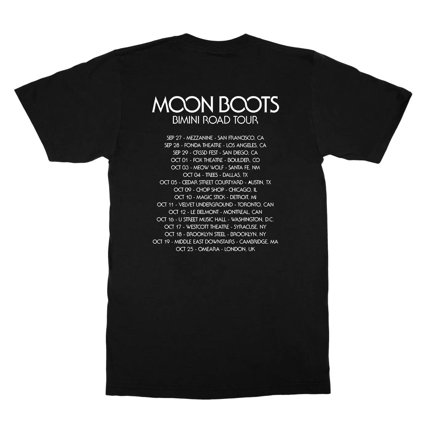 Moon Boots | Bimini Road Tour T-Shirt