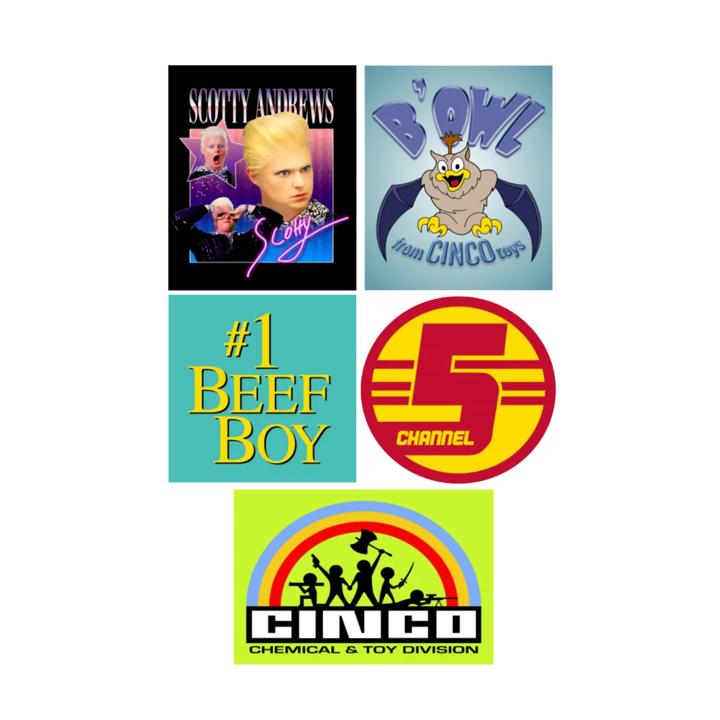 Tim and Eric | Sticker Pack