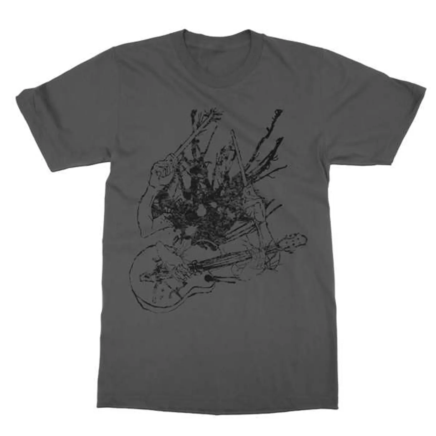 Two Gallants | Guitar & Drum T-Shirt - Asphalt
