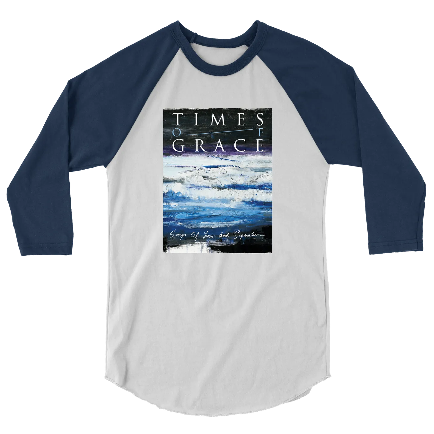 Times Of Grace | Album Art Raglan Baseball T-Shirt
