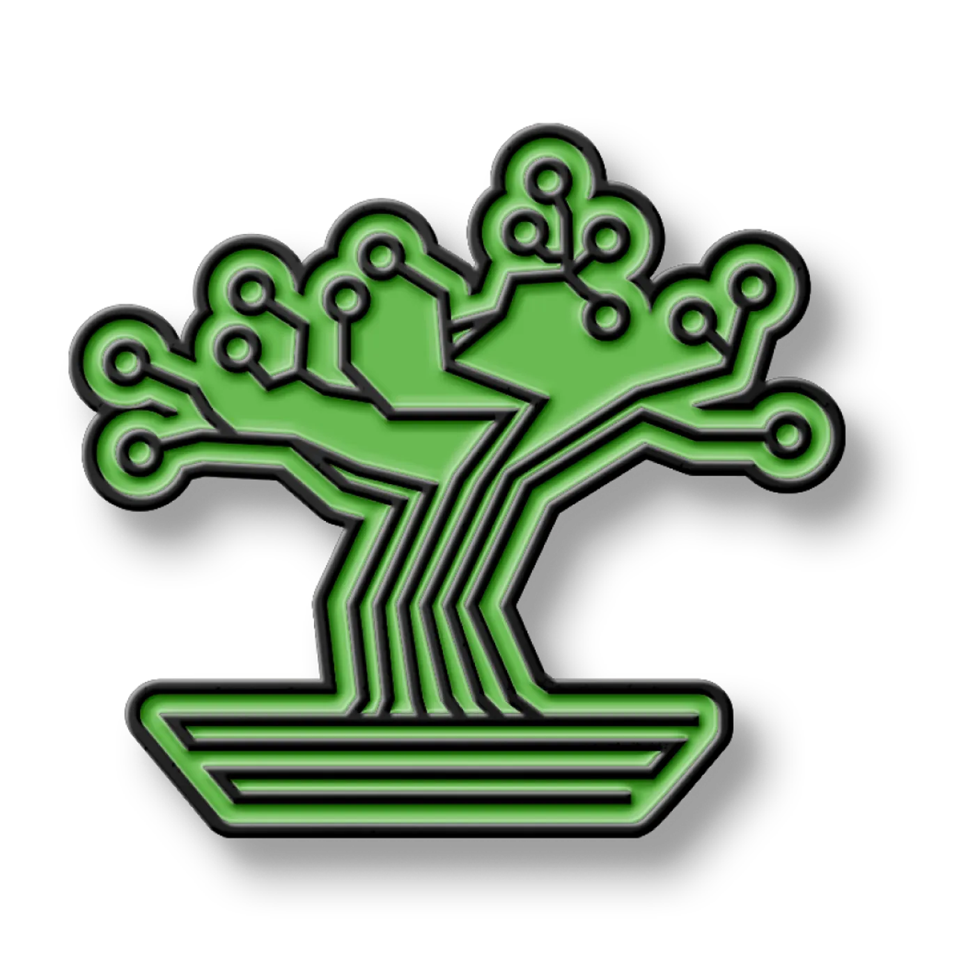 JHS Pedals | Bonsai Enamel Pin