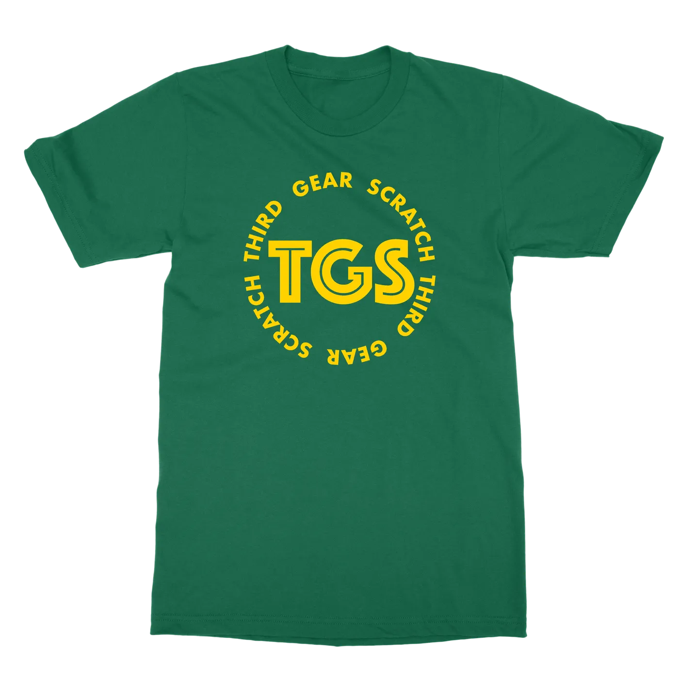 Third Gear Scratch | Logo T-Shirt - Green