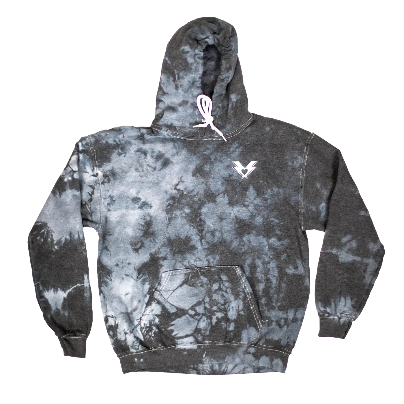 Thunderpussy | Winged Cat Hoodie - Tie Dye