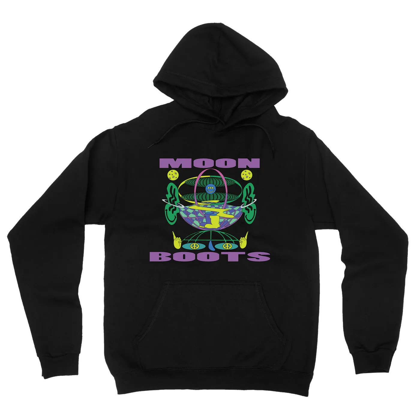 Moon Boots | World Peace Hoodie