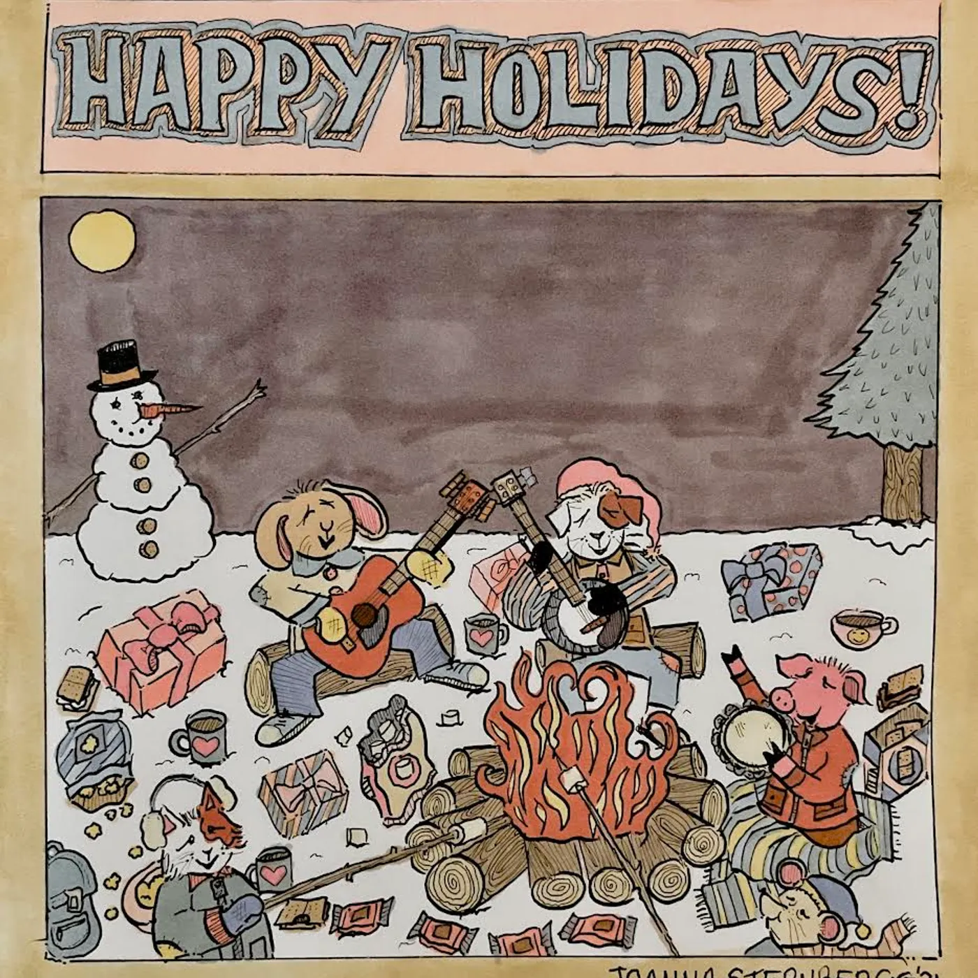 Joanna Sternberg | Happy Holidays Card